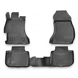 3D Patosnice SUBARU XV 2012-2017, set 4 kom.